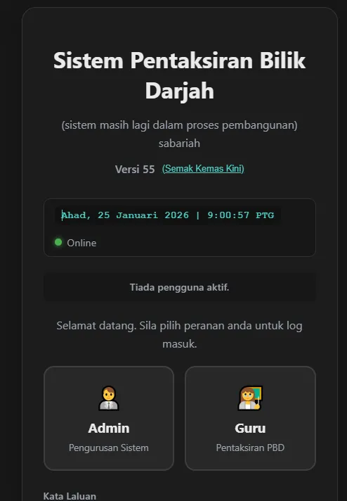 Sistem Pentaksiran Bilik Darjah